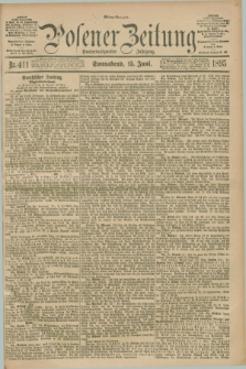 Posener Zeitung. Jg.102, Nr. 411 (15 Juni 1895) - Mittag=Ausgabe.