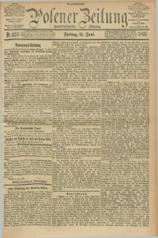 Posener Zeitung. Jg.102, Nr. 425 (21 Juni 1895) - Morgen=Ausgabe. + dod.