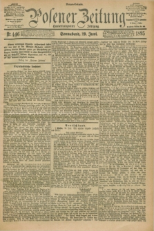 Posener Zeitung. Jg.102, Nr. 446 (29 Juni 1895) - Morgen=Ausgabe. + dod.