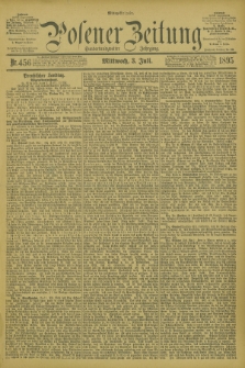 Posener Zeitung. Jg.102, Nr. 456 (3 Juli 1895) - Mittag=Ausgabe.