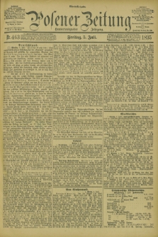 Posener Zeitung. Jg.102, Nr. 463 (5 Juli 1895) - Abend=Ausgabe.