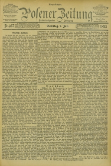 Posener Zeitung. Jg.102, Nr. 467 (7 Juli 1895) - Morgen=Ausgabe. + dod.