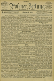Posener Zeitung. Jg.102, Nr. 469 (8 Juli 1895) - Abend=Ausgabe.