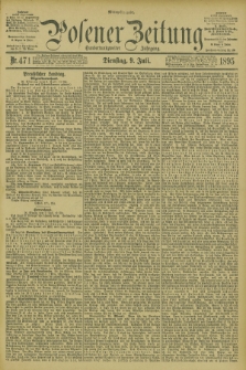 Posener Zeitung. Jg.102, Nr. 471 (9 Juli 1895) - Mittag=Ausgabe.