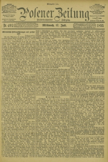 Posener Zeitung. Jg.102, Nr. 492 (17 Juli 1895) - Mittag=Ausgabe.