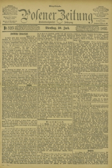 Posener Zeitung. Jg.102, Nr. 525 (30 Juli 1895) - Mittag=Ausgabe.