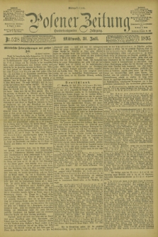Posener Zeitung. Jg.102, Nr. 528 (31 Juli 1895) - Mittag=Ausgabe.