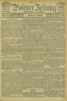 Posener Zeitung. Jg.102, Nr. 553 (9 August 1895) - Abend=Ausgabe.