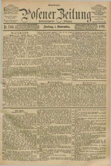 Posener Zeitung. Jg.102, Nr. 766 (1 November 1895) - Mittag=Ausgabe.