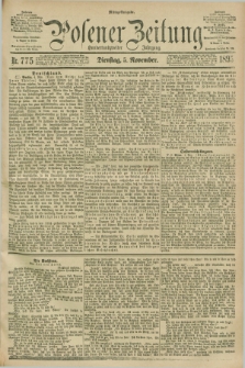 Posener Zeitung. Jg.102, Nr. 775 (5 November 1895) - Mittag=Ausgabe.