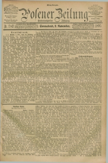 Posener Zeitung. Jg.102, Nr. 787 (9 November 1895) - Mittag=Ausgabe.
