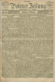 Posener Zeitung. Jg.102, Nr. 801 (15 November 1895) - Morgen=Ausgabe. + dod.