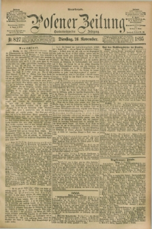 Posener Zeitung. Jg.102, Nr. 827 (26 November 1895) - Abend=Ausgabe.