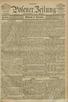 Posener Zeitung. Jg.102, Nr. 830 (27 November 1895) - Abend=Ausgabe.