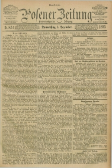 Posener Zeitung. Jg.102, Nr. 851 (5 Dezember 1895) - Abend=Ausgabe.