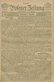 Posener Zeitung. Jg.102, Nr. 856 (7 Dezember 1895) - Mittag=Ausgabe.