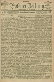 Posener Zeitung. Jg.102, Nr. 867 (12 Dezember 1895) - Morgen=Ausgabe. + dod.
