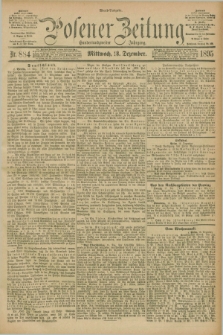 Posener Zeitung. Jg.102, Nr. 884 (18 Dezember 1895) - Abend=Ausgabe.
