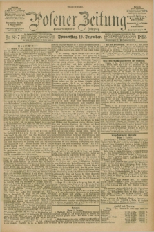 Posener Zeitung. Jg.102, Nr. 887 (19 Dezember 1895) - Abend=Ausgabe.
