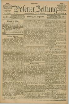 Posener Zeitung. Jg.102, Nr. 895 (23 Dezember 1895) - Mittag=Ausgabe.