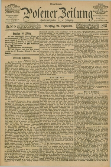 Posener Zeitung. Jg.102, Nr. 898 (24 Dezember 1895) - Mittag=Ausgabe.