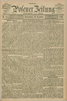 Posener Zeitung. Jg.102, Nr. 903 (28 Dezember 1895) - Mittag=Ausgabe.