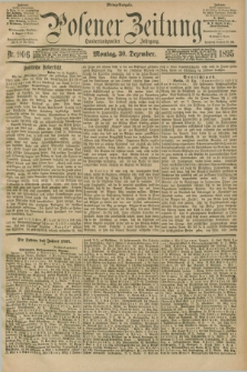 Posener Zeitung. Jg.102, Nr. 906 (30 Dezember 1895) - Mittag=Ausgabe.