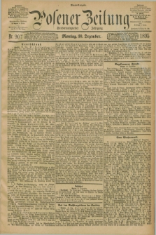 Posener Zeitung. Jg.102, Nr. 907 (30 Dezember 1895) - Abend=Ausgabe.