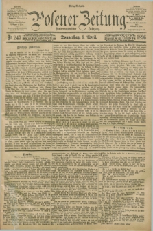Posener Zeitung. Jg.103, Nr. 247 (9 April 1896) - Mittag=Ausgabe.