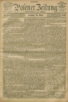 Posener Zeitung. Jg.103, Nr. 296 (28 April 1896) - Mittag=Ausgabe.