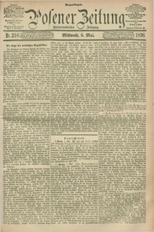 Posener Zeitung. Jg.103, Nr. 316 (6 Mai 1896) - Morgen=Ausgabe. + dod.