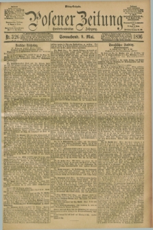 Posener Zeitung. Jg.103, Nr. 326 (9 Mai 1896) - Mittag=Ausgabe.