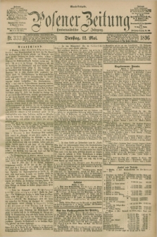 Posener Zeitung. Jg.103, Nr. 333 (12 Mai 1896) - Abend=Ausgabe.