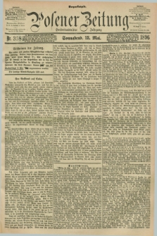 Posener Zeitung. Jg.103, Nr. 358 (23 Mai 1896) - Morgen=Ausgabe. + dod.