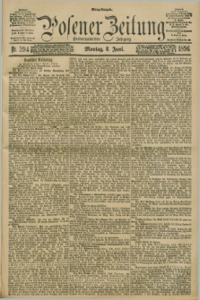 Posener Zeitung. Jg.103, Nr. 394 (8 Juni 1896) - Mittag=Ausgabe.