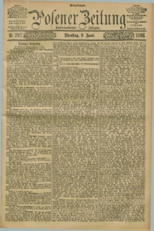 Posener Zeitung. Jg.103, Nr. 397 (9 Juni 1896) - Mittag=Ausgabe.