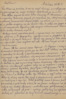 Pamiętniki Jana Zamorskiego z lat 1914-1919 Z. 13. „Zapiski IV”