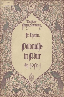 Polonaise in A-dur : Op. 40. No. 1.