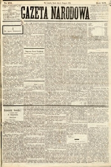 Gazeta Narodowa. 1875, nr 176
