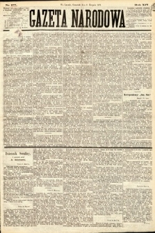 Gazeta Narodowa. 1875, nr 177