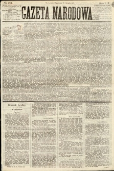 Gazeta Narodowa. 1875, nr 184