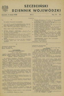 Szczeciński Dziennik Wojewódzki. [R.6], nr 5 (3 marca 1950)