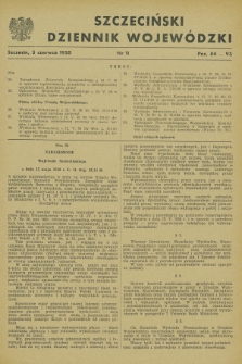 Szczeciński Dziennik Wojewódzki. [R.6], nr 11 (5 czerwca 1950)