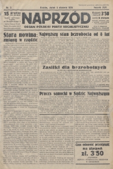 Naprzód : organ Polskiej Partji Socjalistycznej. 1934, nr 3