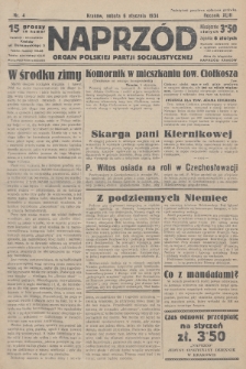 Naprzód : organ Polskiej Partji Socjalistycznej. 1934, nr 4