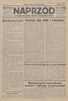 Naprzód : organ Polskiej Partji Socjalistycznej. 1934, nr 9