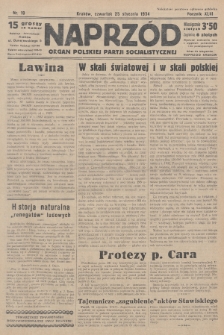 Naprzód : organ Polskiej Partji Socjalistycznej. 1934, nr 19