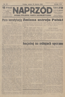 Naprzód : organ Polskiej Partji Socjalistycznej. 1934, nr 23
