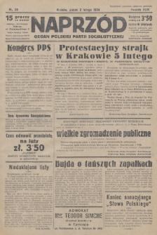 Naprzód : organ Polskiej Partji Socjalistycznej. 1934, nr 26