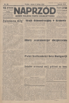 Naprzód : organ Polskiej Partji Socjalistycznej. 1934, nr 28